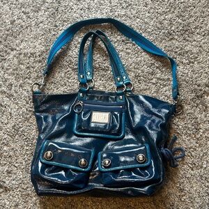 Vintage Coach- Blue Women's Bag